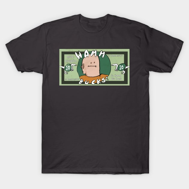 10 Hamm Bucks T-Shirt by Crazy Ideas from Cedars